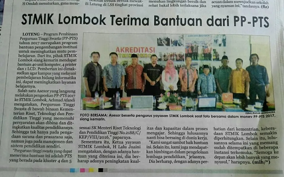 Penerimaan Hibah PPPTS Tahun 2017