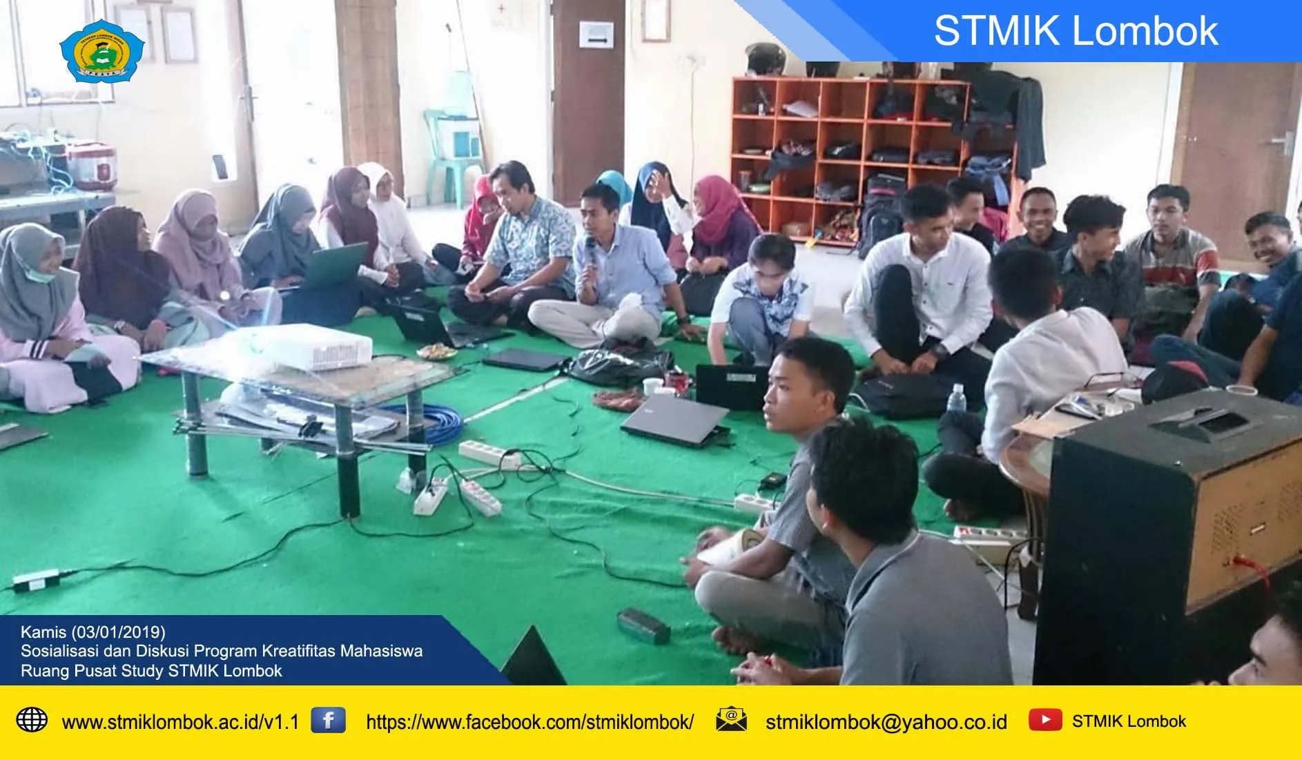 Sosialisasi Pengajuan Proposal Program Kreatifitas Mahasiswa (PKM) Tahun 2019