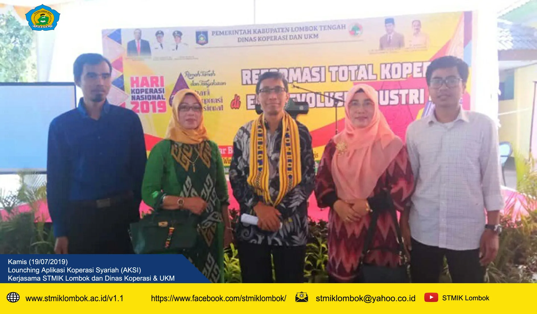 Launching Aplikasi Koperasi Syariah (AKSI)