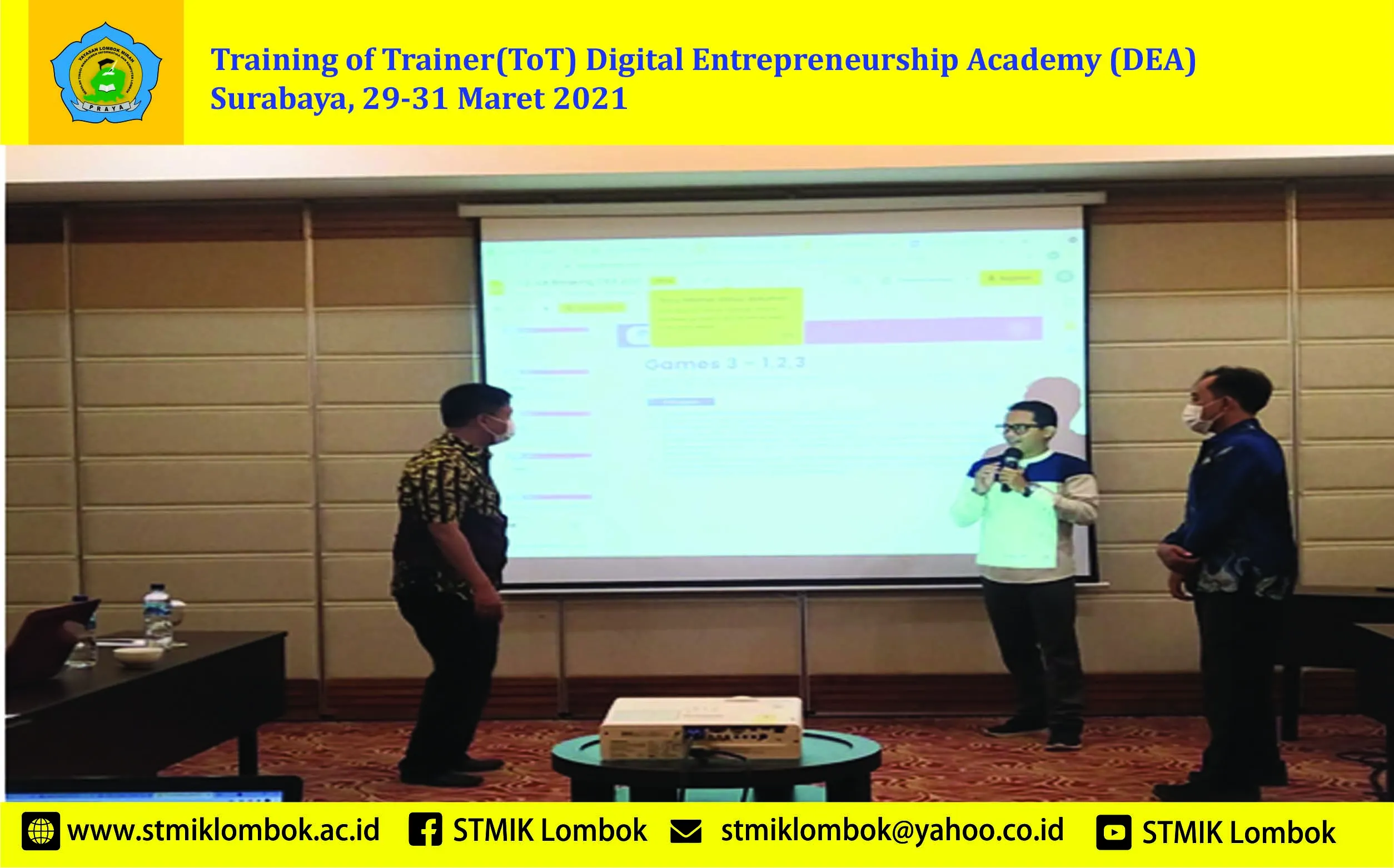 Training of Trainer(ToT) Digital Entrepreneurship Academy (DEA)